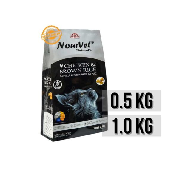 Nourvet Natural Cat Food 1.2Kg & 500g