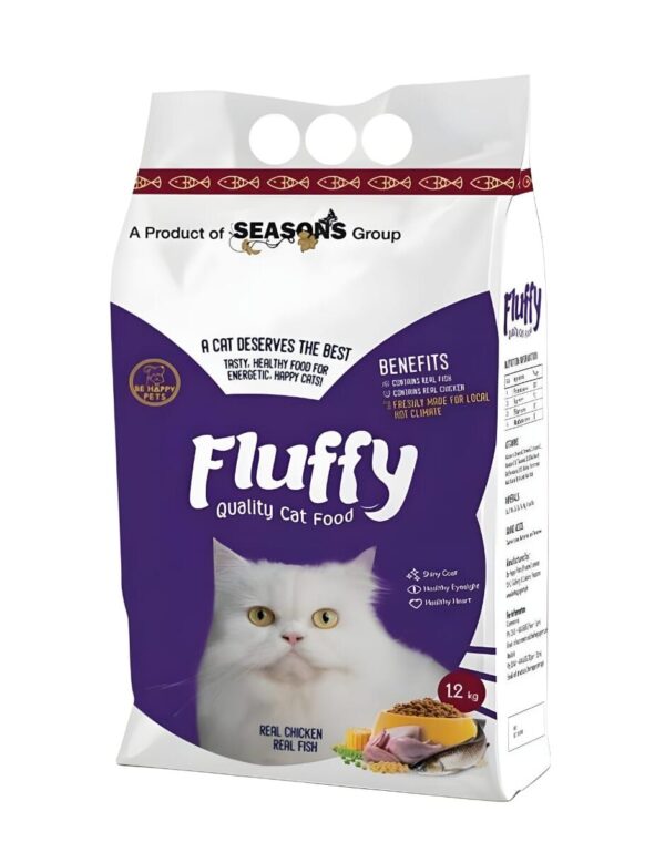 Fluffy Cat Food 1.2Kg